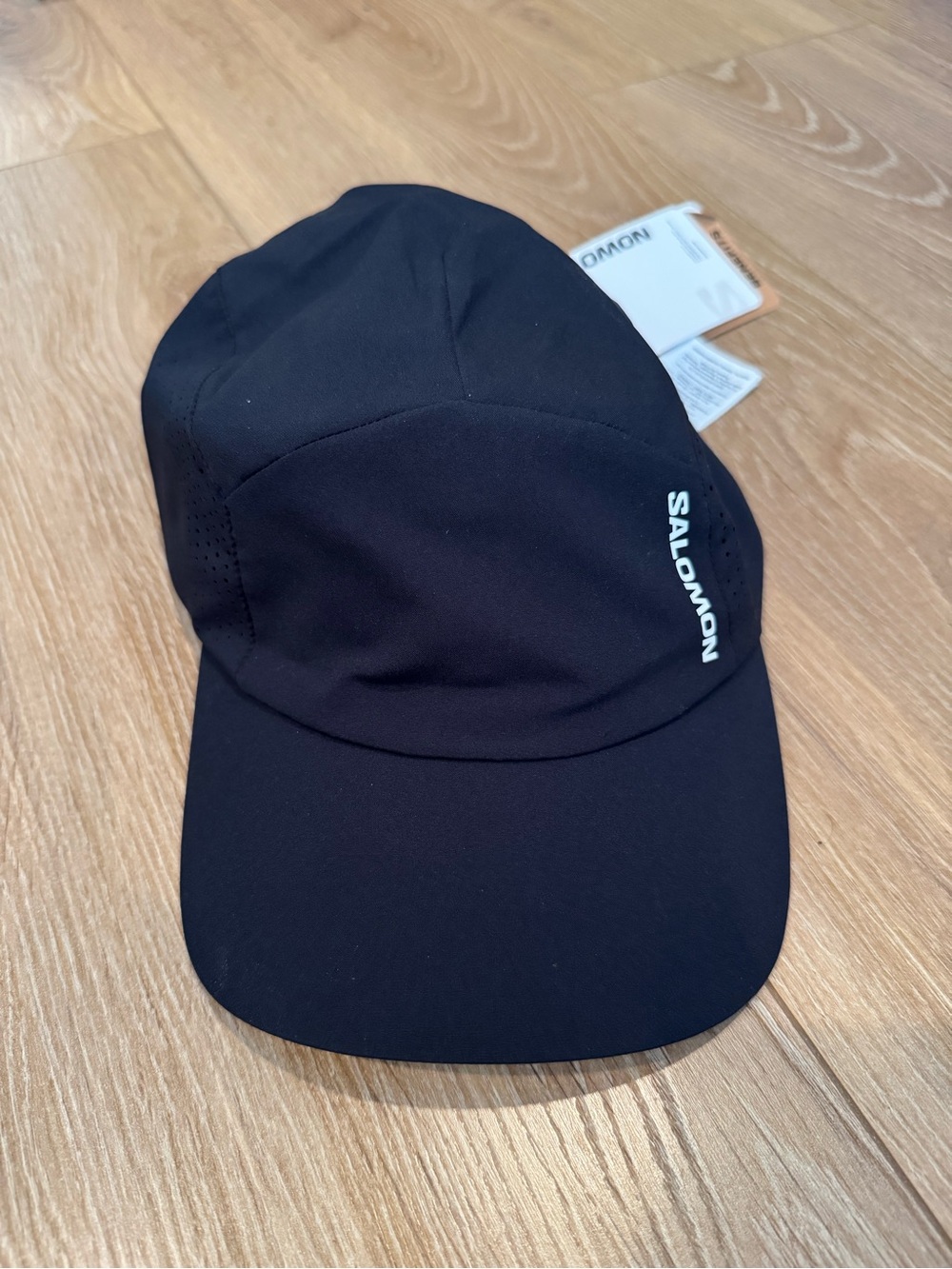 Salomon Black Performance Running Cap